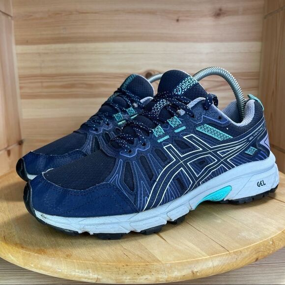 ASICS Women's Gel-Venture 7 Running Athletic Navy Blue Shoes Size 7 - Picture 3 of 8